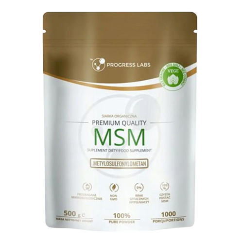 PROGRESS LABS MSM (Organischer Schwefel) - 500g