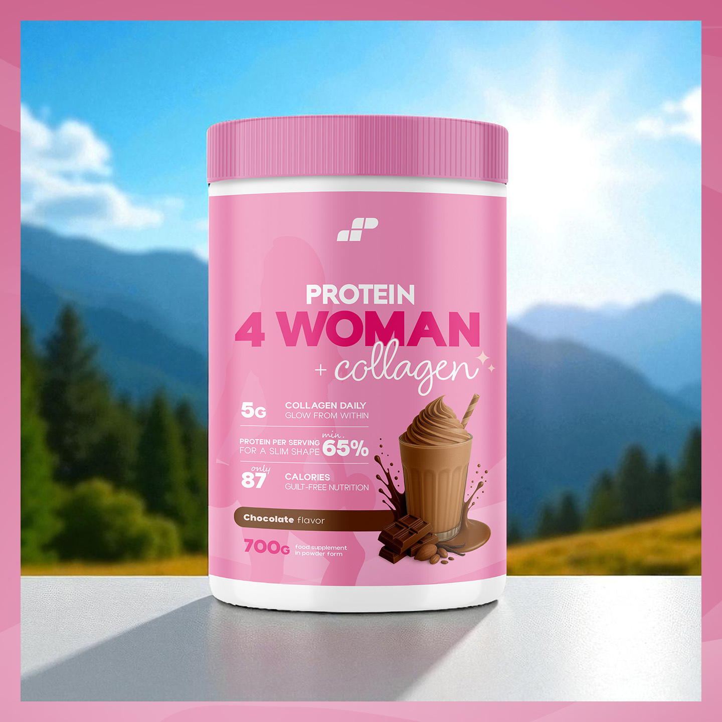 Protein 4 Woman + Collagen - 700g