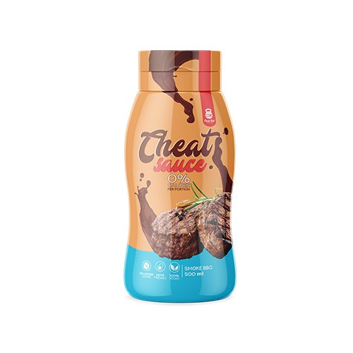 Cheat Meal Nutrition Sauce 0% (Sauce null Kalorien) - 500ml - Barbecue