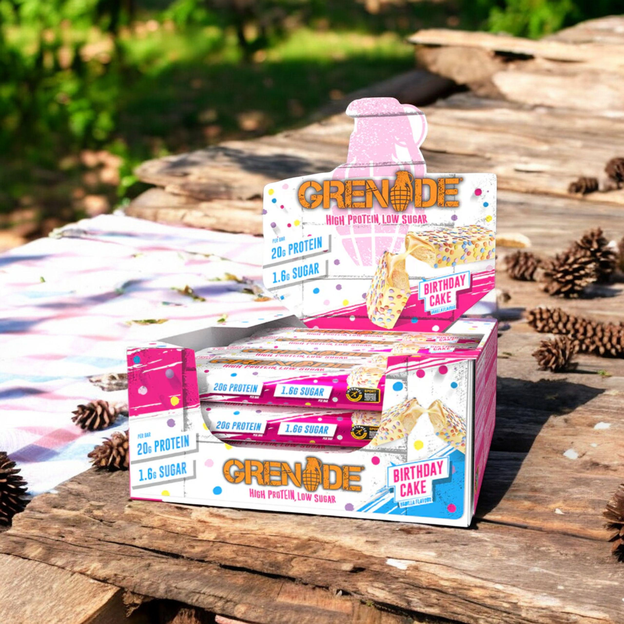 GRENADE - Proteinriegel - 12x 60g 