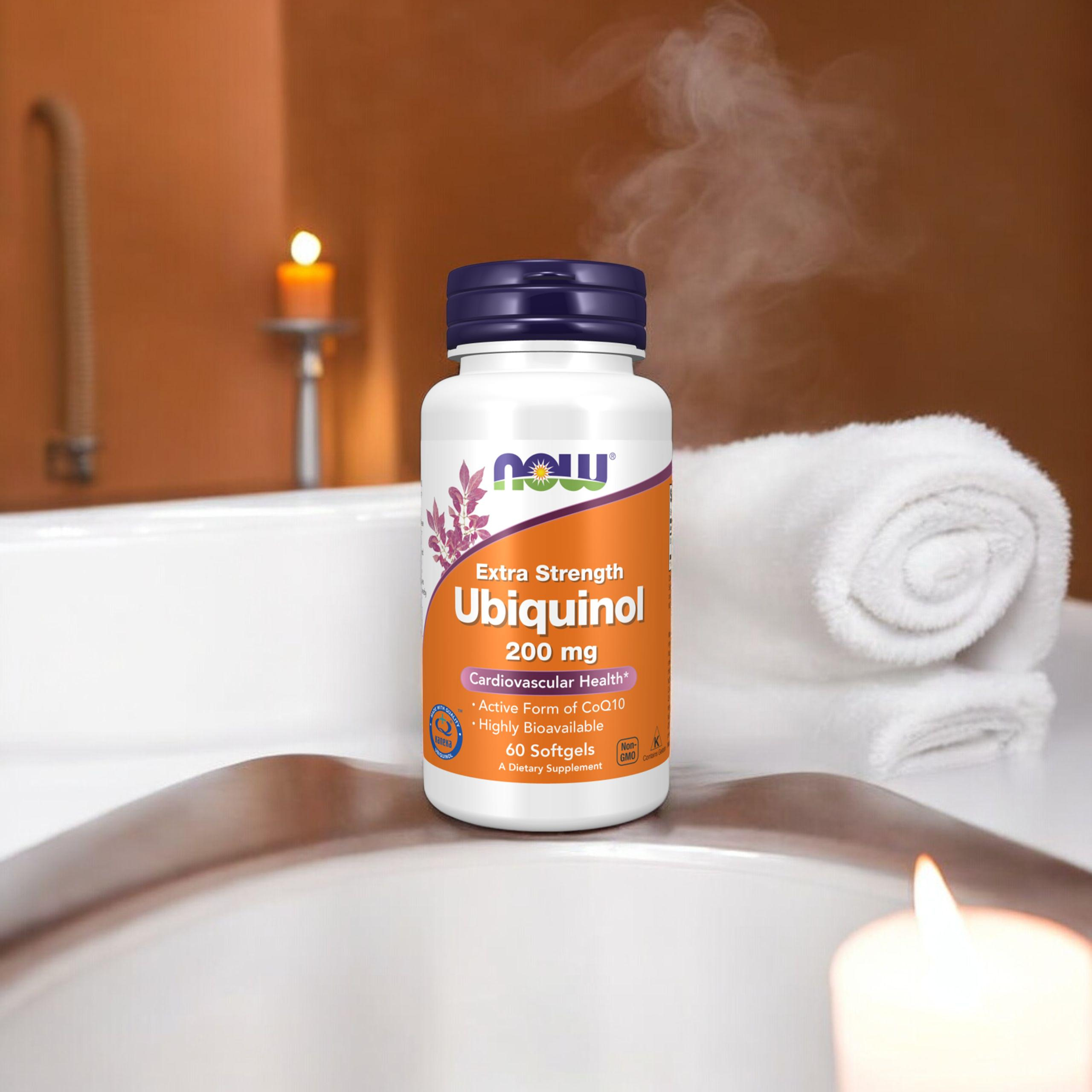 NOW Ubiquinol Extra Strength 200mg - 60softgels