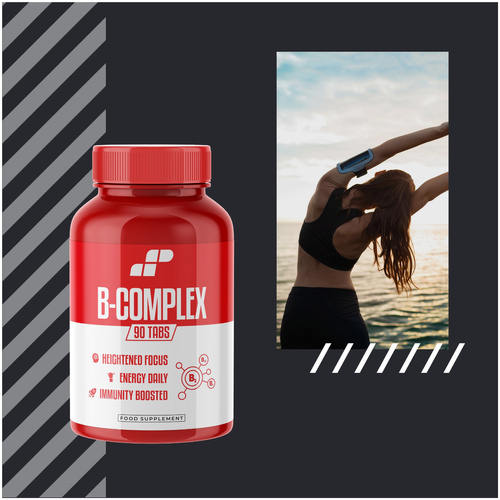 MP NUTRITION Vitamin B-Complex - 90tabs - B-Komplex Vitamine