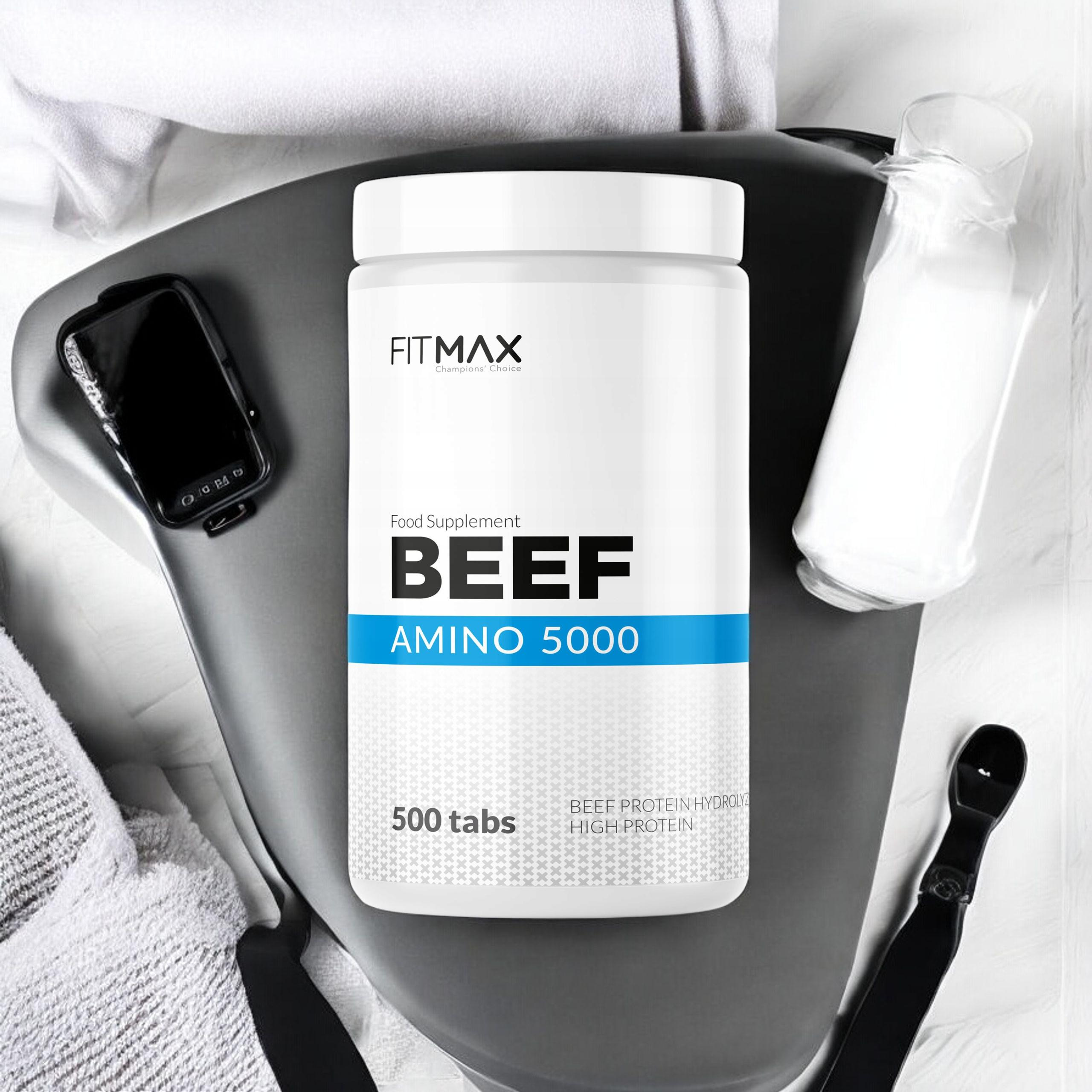 FITMAX Beef Amino 5000 - 500tabs