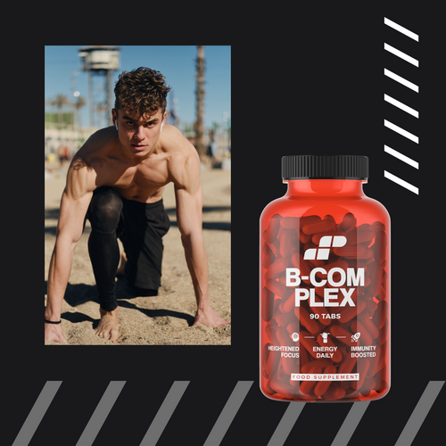 MP NUTRITION Vitamin B-Complex - 90tabs - B-Komplex Vitamine