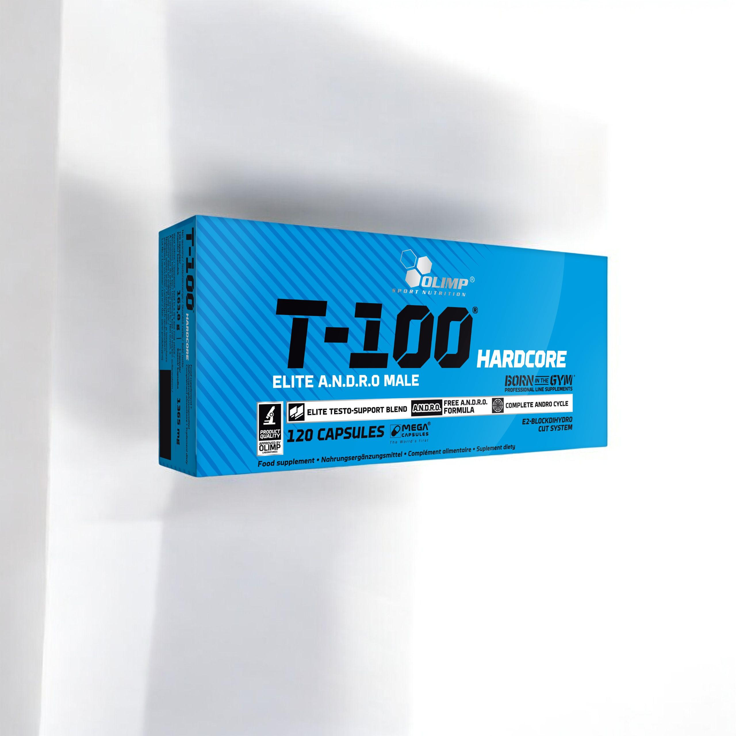OLIMP T-100 Hardcore - 120caps