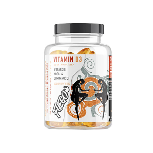 FUEGO - Vitamin D3 - 120 softgels - AUSVERKAUF - 30-11