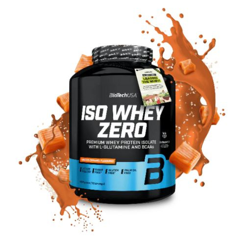 BioTech USA - Iso Whey Zero - 1816g - Salted Caramel