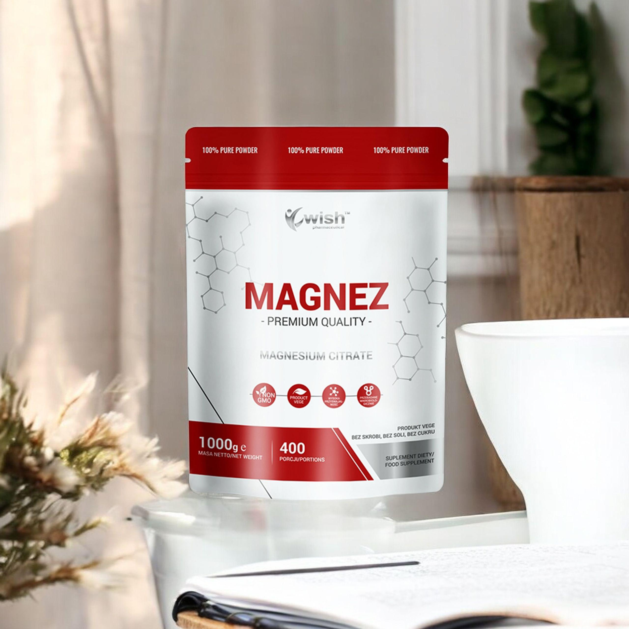 WISH Pharmaceutical Magnesiumcitrat - 1000g