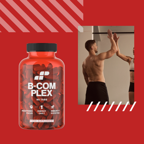 MP NUTRITION Vitamin B-Complex - 90tabs - B-Komplex Vitamine