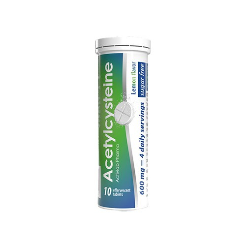 ACTIVLAB - Acetylcysteine - 10tabs. - Lemon - AUSVERKAUF - 15-01