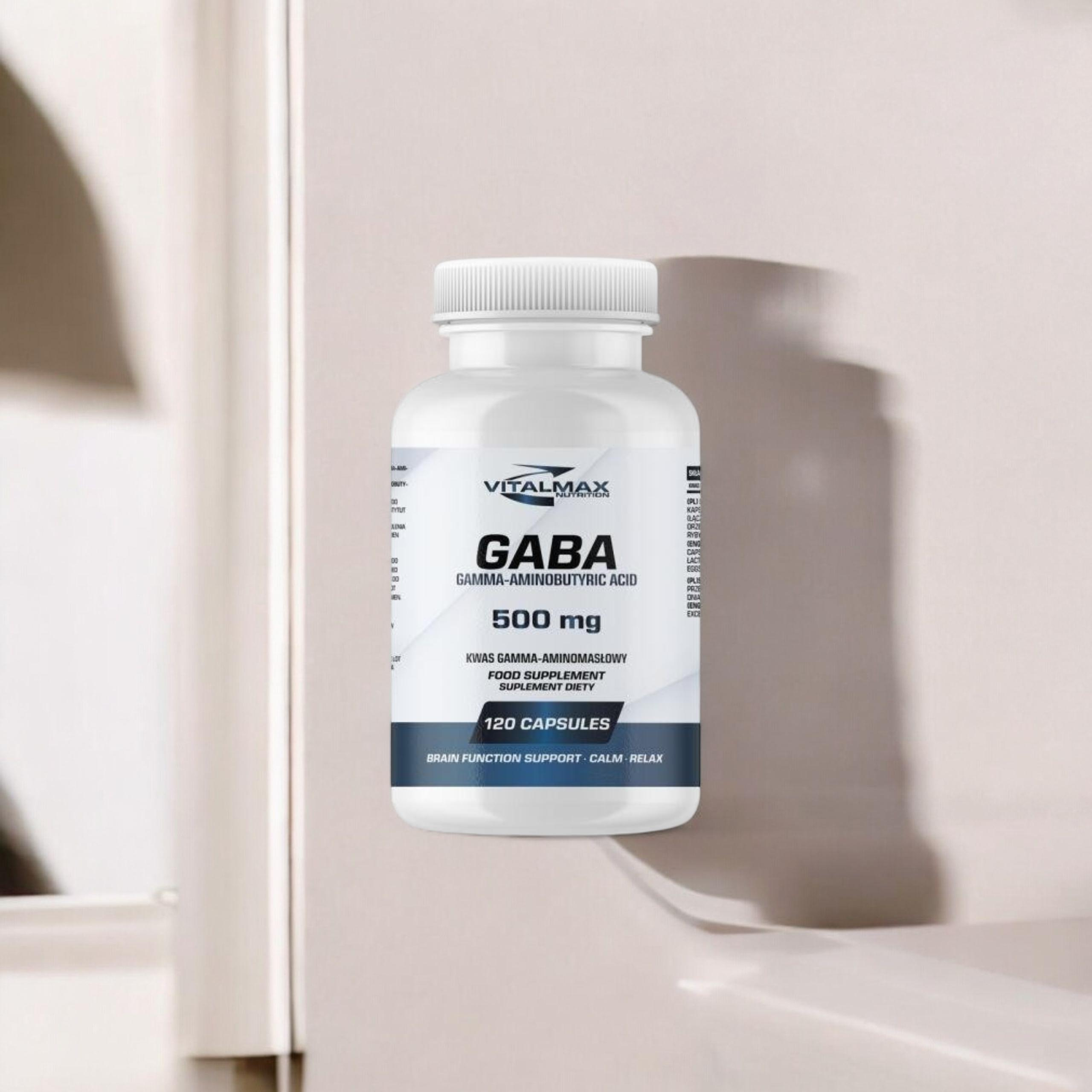 VITALMAX - GABA 500mg - 120 Kapseln