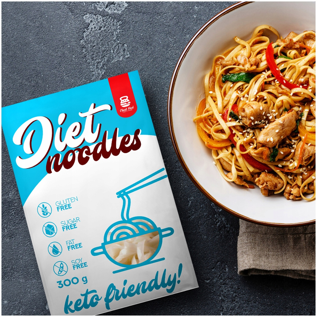 Cheat Meal Nutrition Diet Noodles - 6x 400g (6x 300g netto) - Diät Nudel