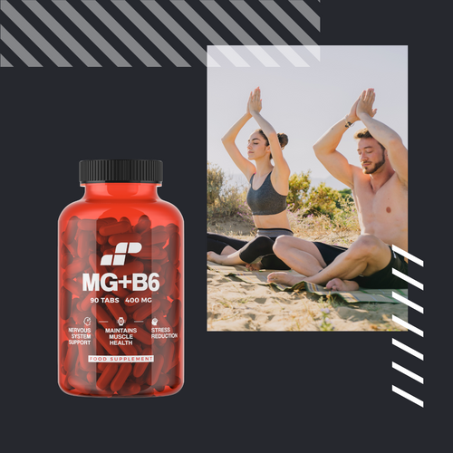 MP NUTRITION Mg + B6 - 90 Tabletten - Magnesium + Vitamin B6