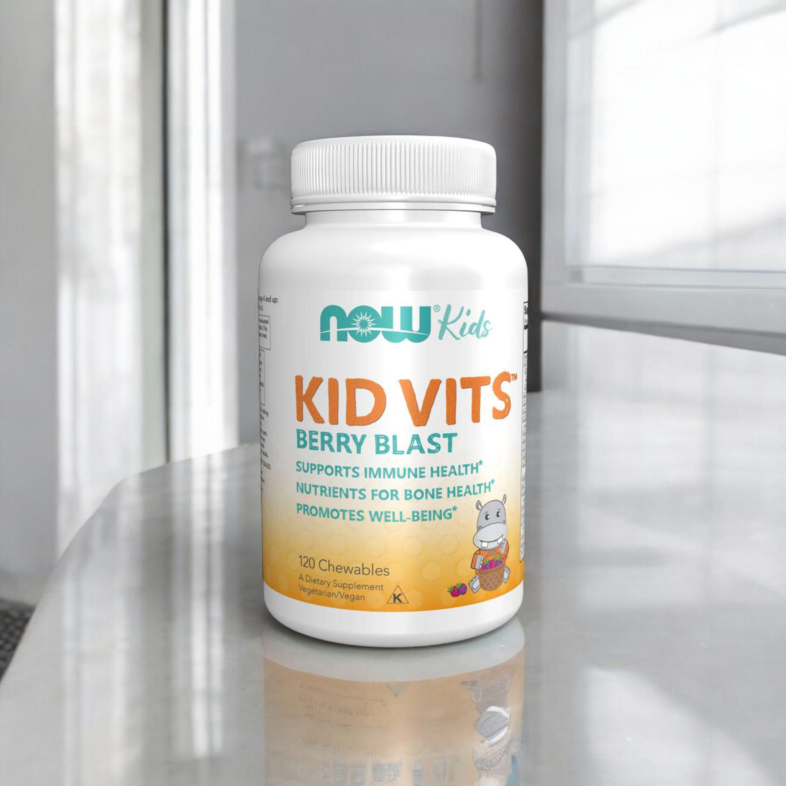 NOW Kid Vits - 120 Lutschtabletten