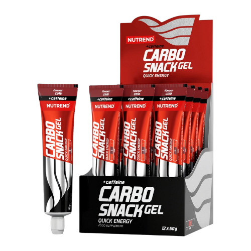 NUTREND - Carbosnack mit Koffein - 12x 50g