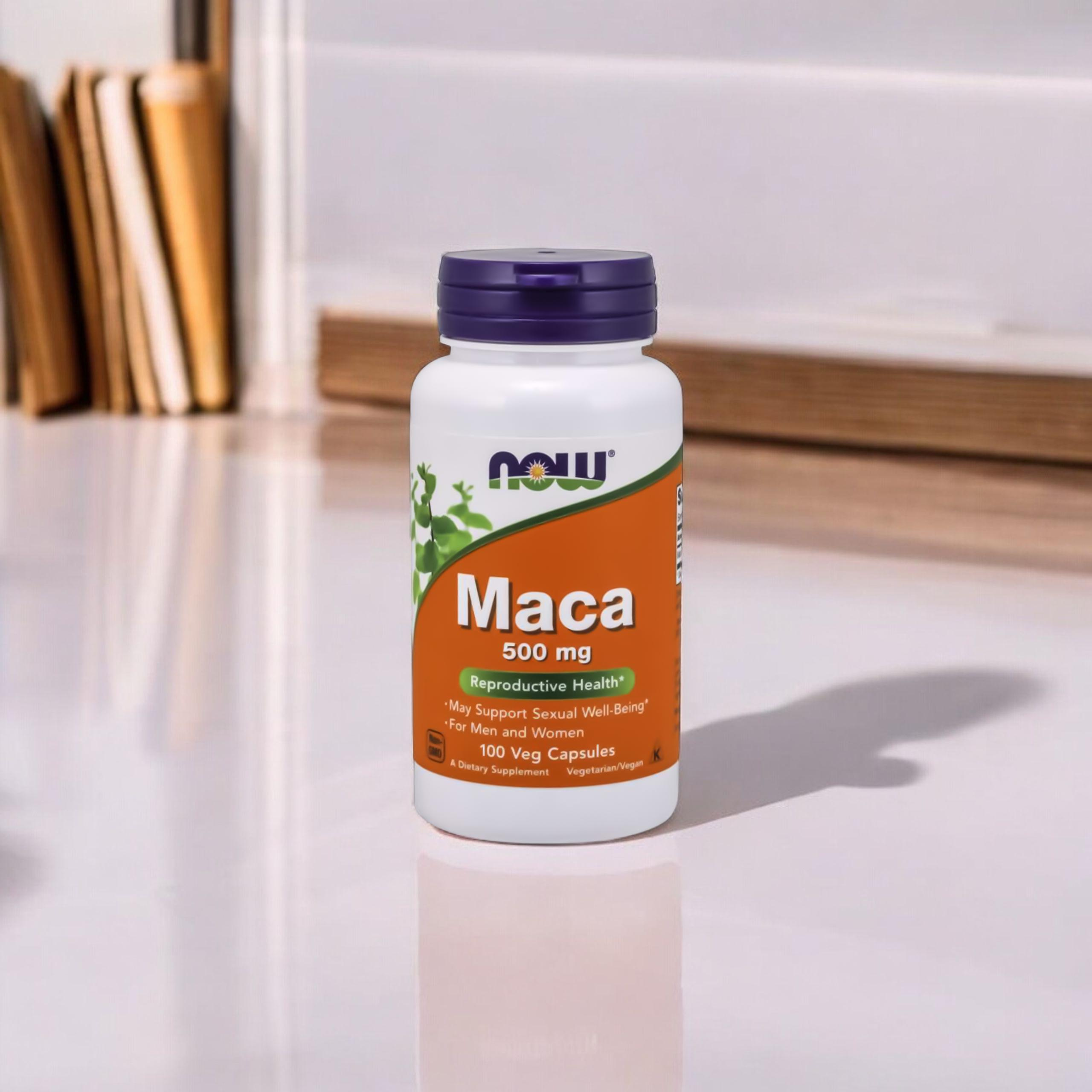 NOW Maca 500mg - 100vcaps