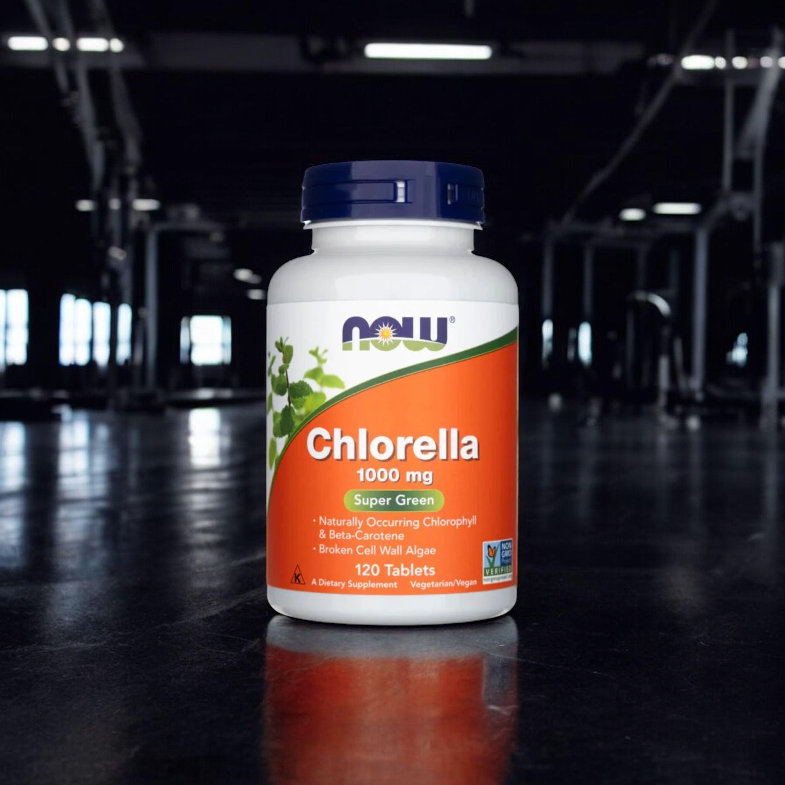NOW - Chlorella 1000mg - 120 Tabletten