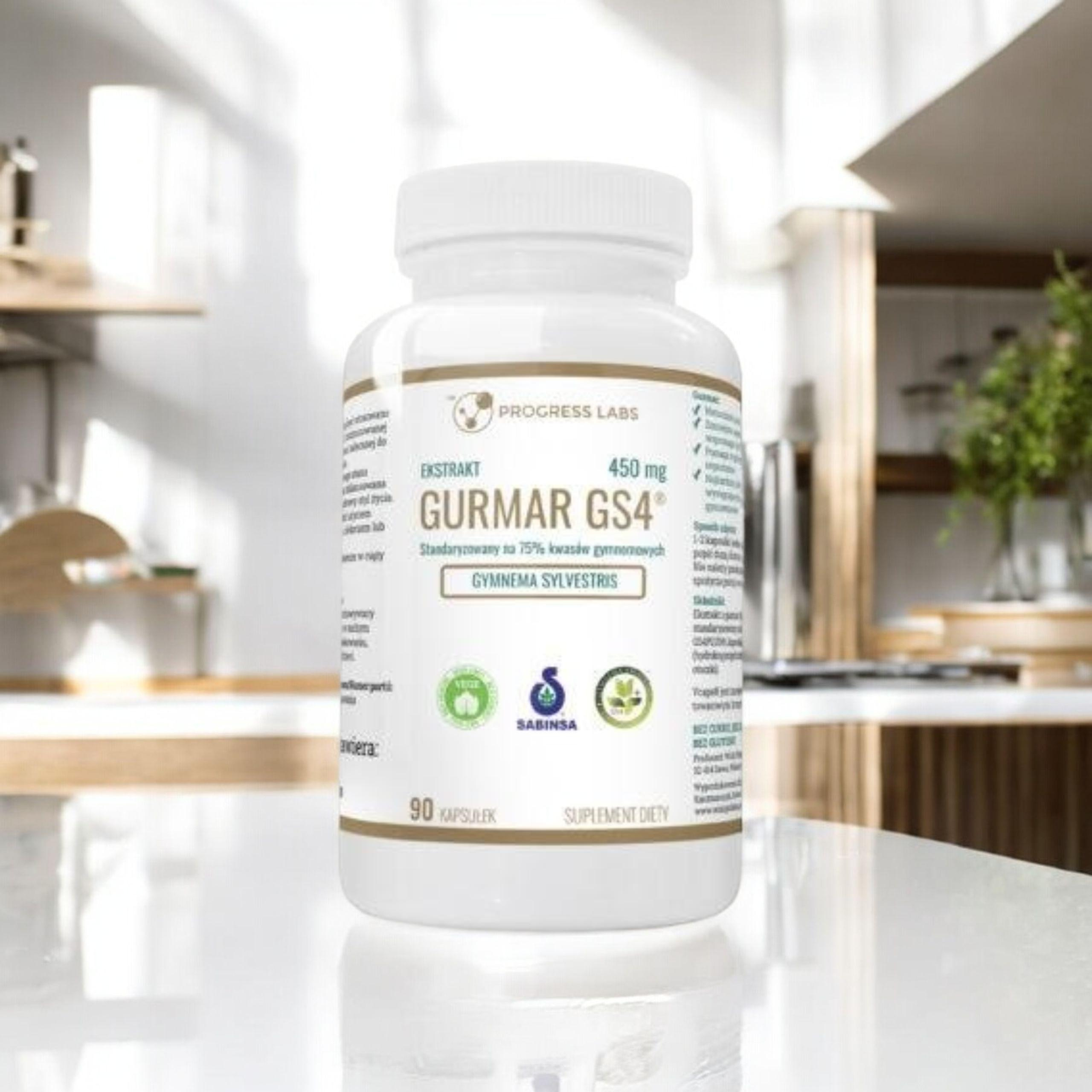 PROGRESS LABS - Gurmar GS4 - 90 Kapseln