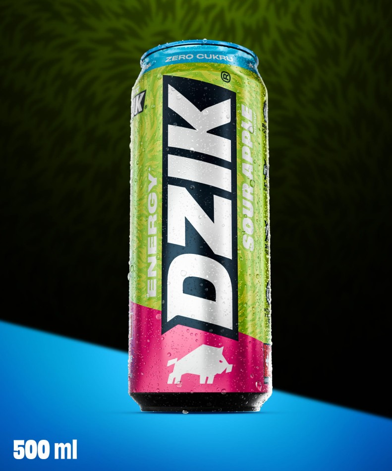 DZIK - Dzik Energy - 500ml - Saurer Apfel