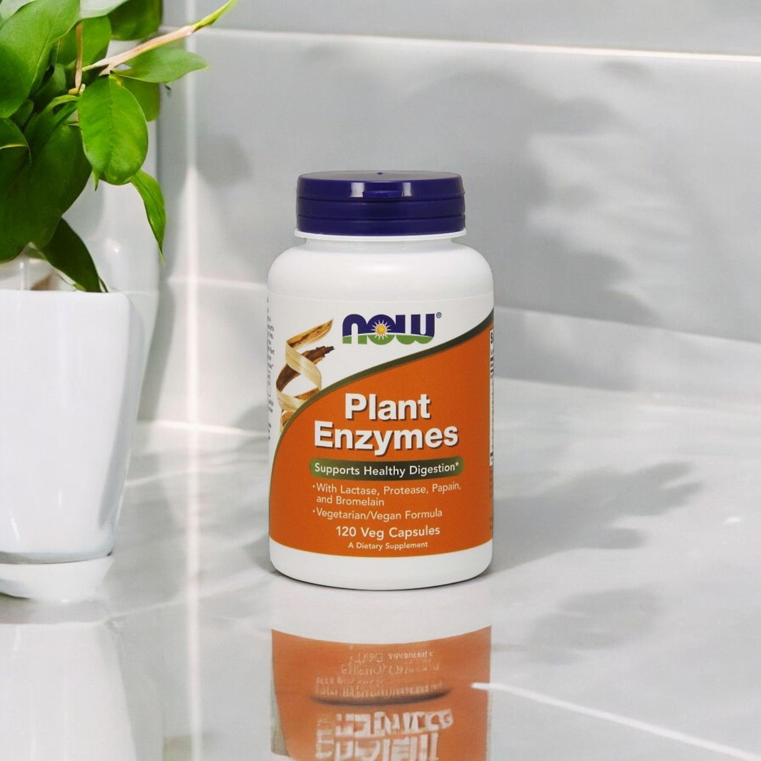NOW Plant Enzymes - 120vcaps.