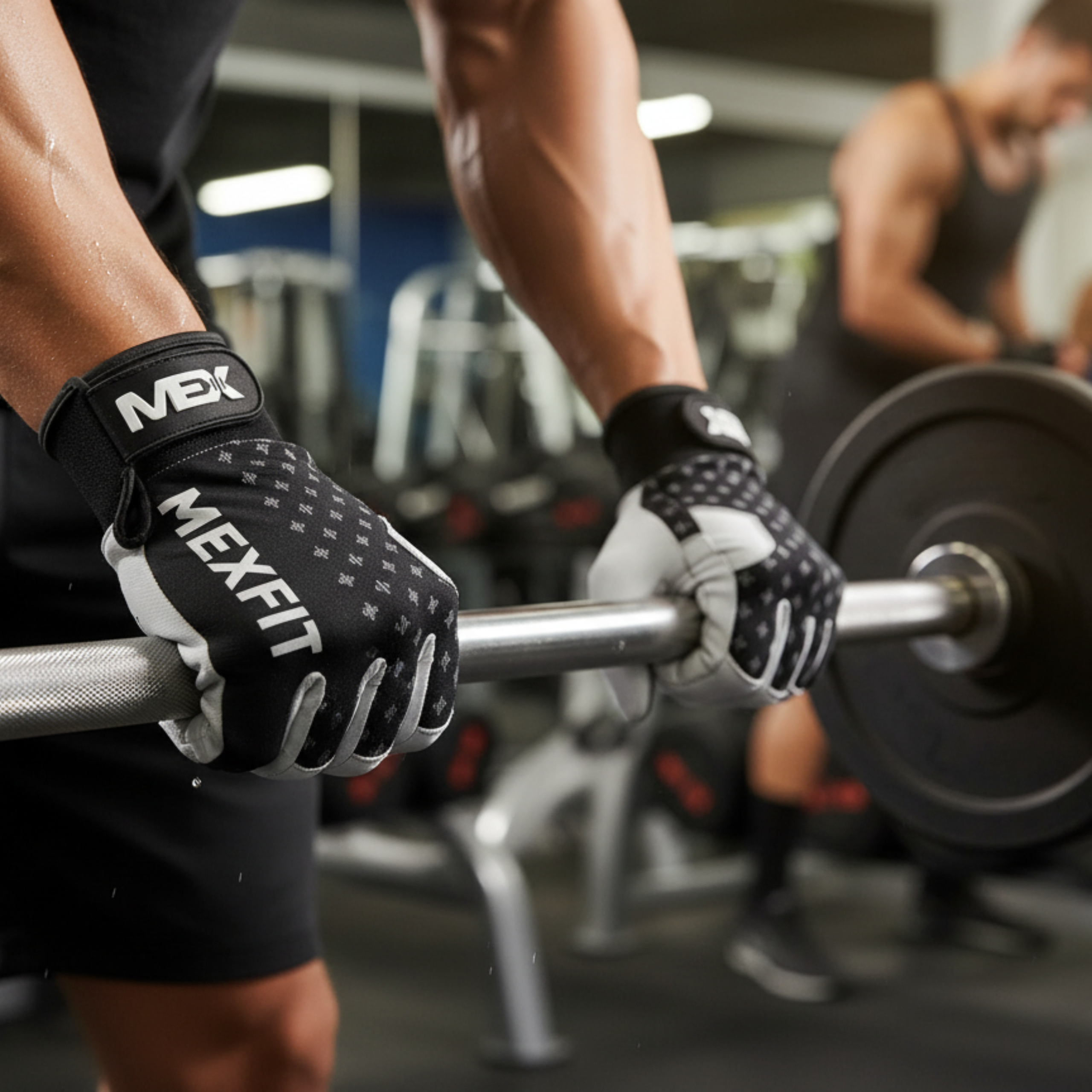 MEX NUTRITION - Mexfit Schwarze Handschuhe 