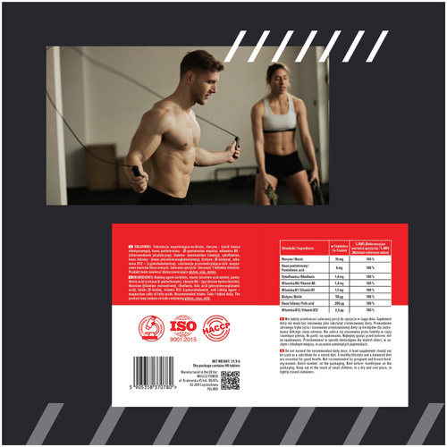 MP NUTRITION Vitamin B-Complex - 90tabs - B-Komplex Vitamine