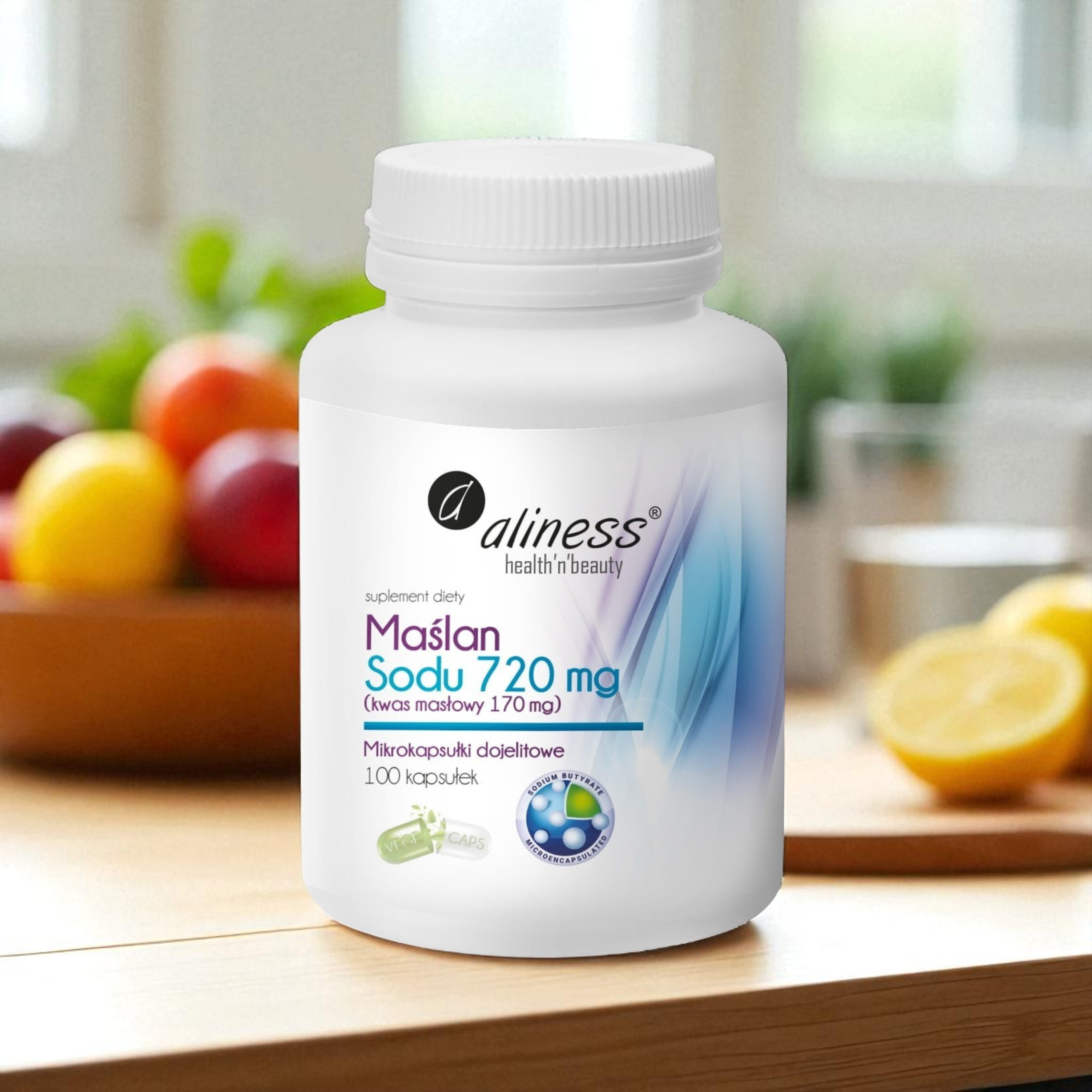 ALINESS Natriumbutyrat 720 mg Buttersäure 170 mg – 100 Kapseln