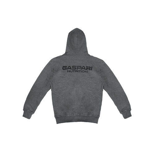 GASPARI NUTRITION Zipped Hoodie - Grey - Kapuzenjacke mit Reißverschluss
