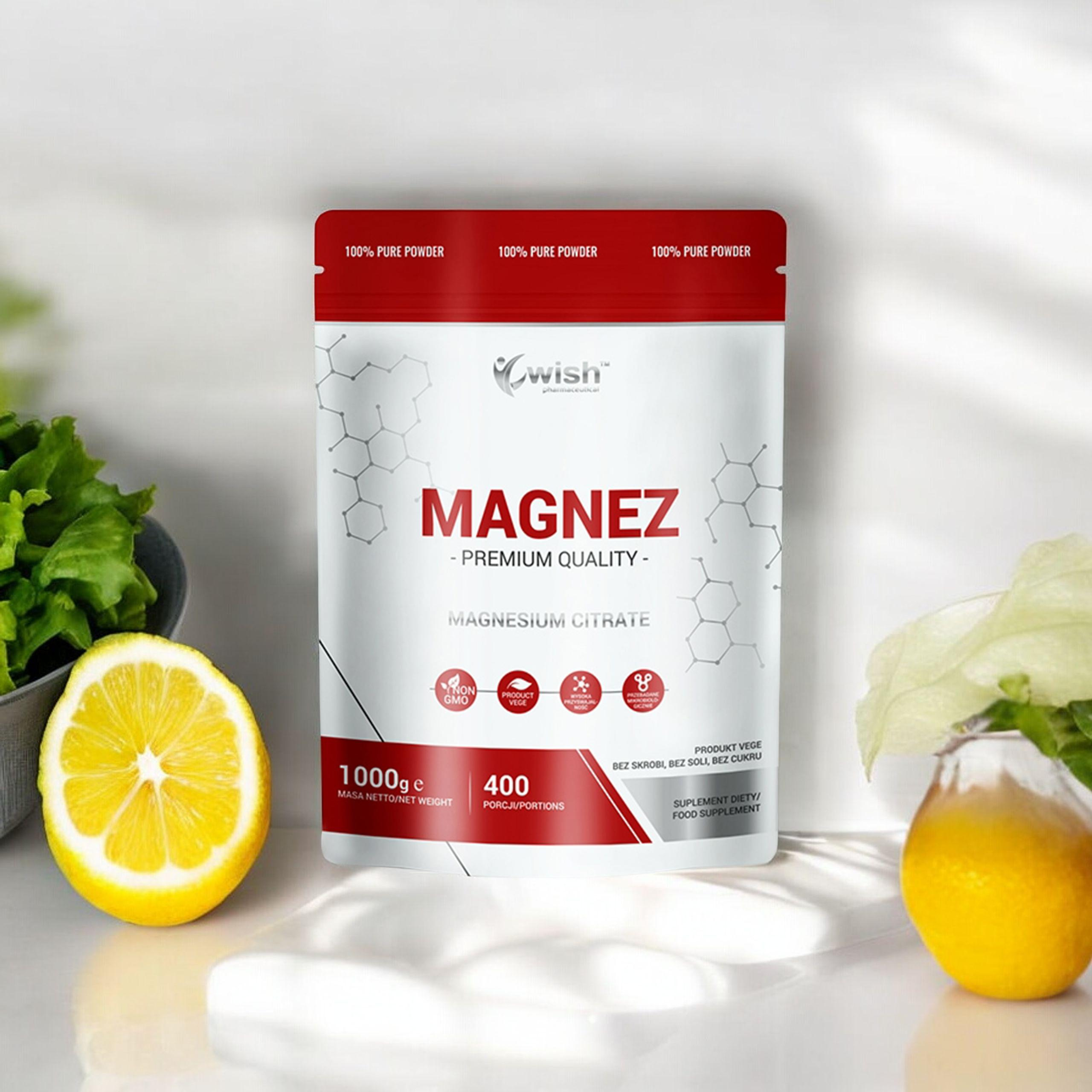 WISH Pharmaceutical Magnesiumcitrat - 1000g