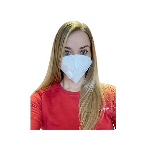 MP GENERATION Schutzmaske FFP2 KN95 - Schutzmaske Mehrfachverwendung mit Filter - 5 Stück