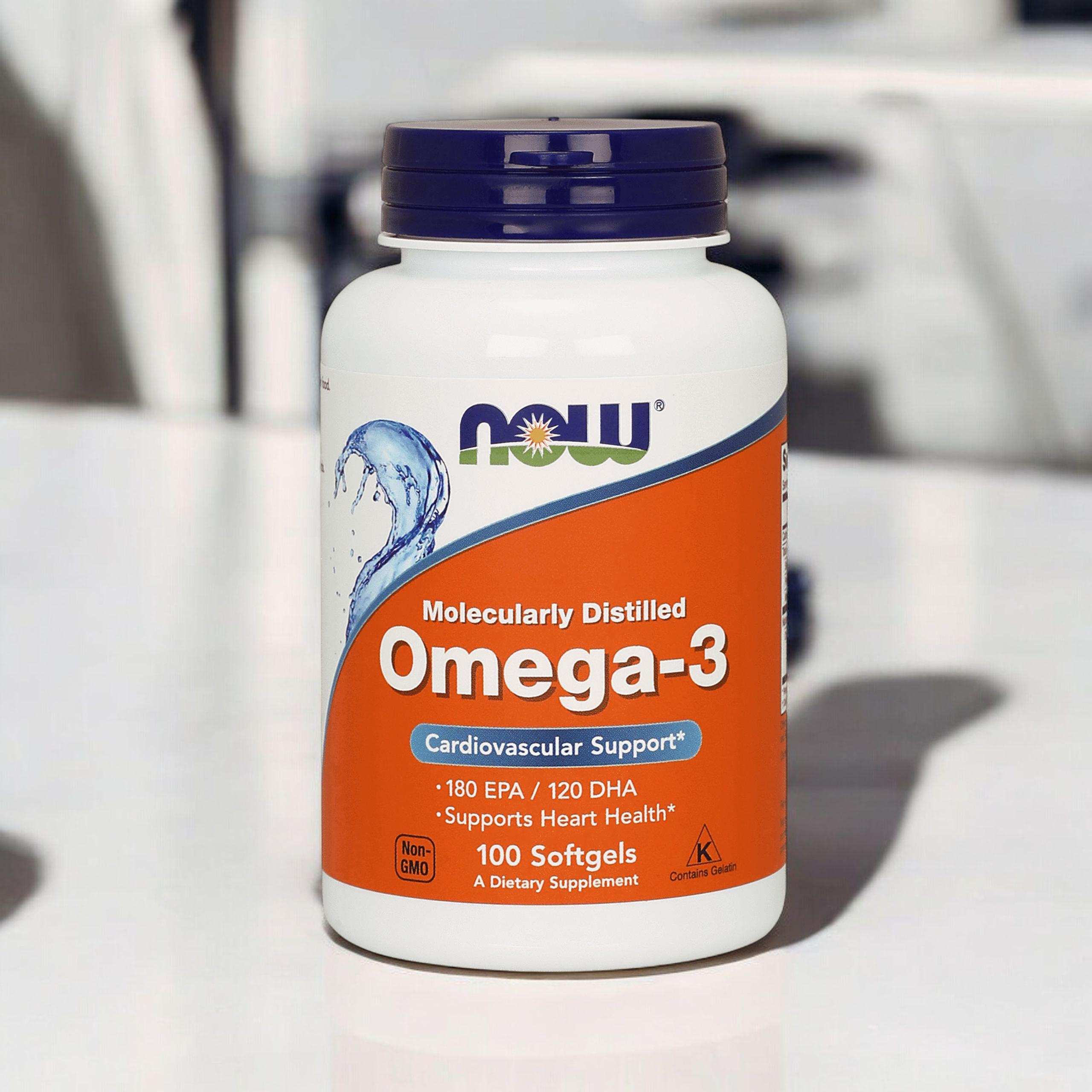 NOW Omega-3 - 100soft gels