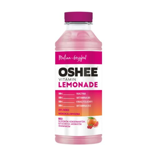 OSHEE - Vitamin-Limonade - 555ml - RaspberryGrapefru