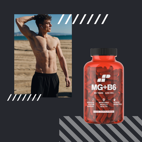 MP NUTRITION Mg + B6 - 90 Tabletten - Magnesium + Vitamin B6