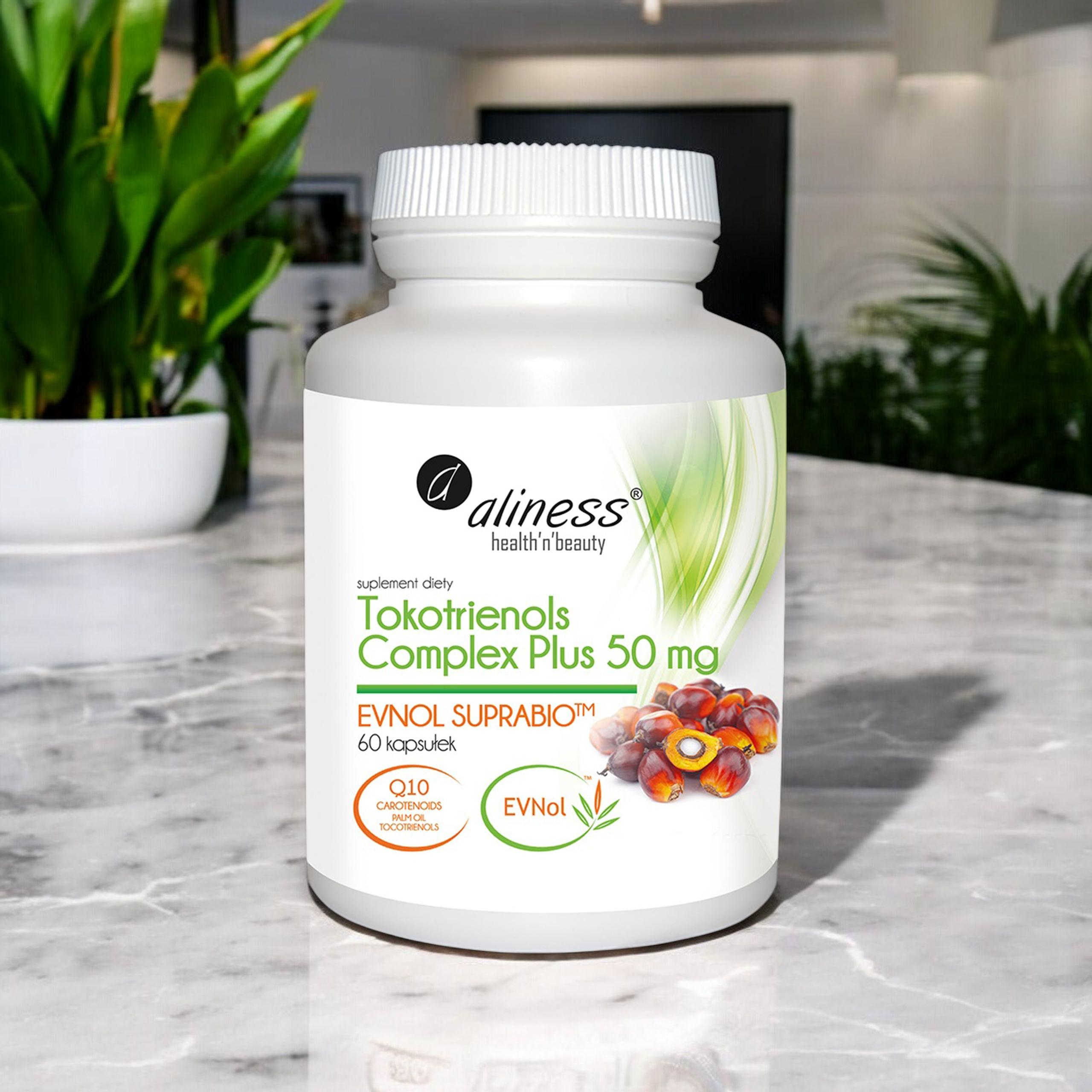 ALINESS - Tokotrienols Complex Plus 50mg - 60caps.