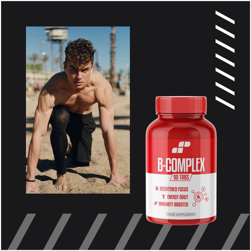 MP NUTRITION Vitamin B-Complex - 90tabs - B-Komplex Vitamine