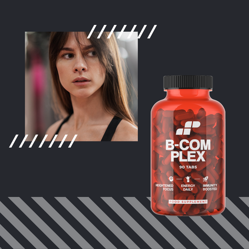 MP NUTRITION Vitamin B-Complex - 90tabs - B-Komplex Vitamine