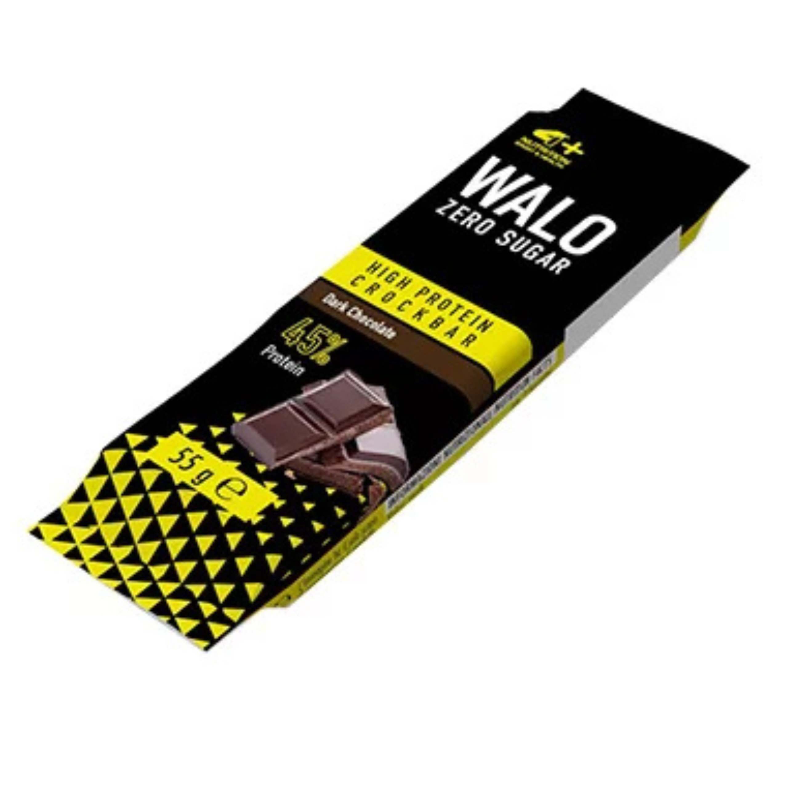 ZeroSugar CrockBar HP 45% Dark Chocolate - Proteinriegel ohne Zucker