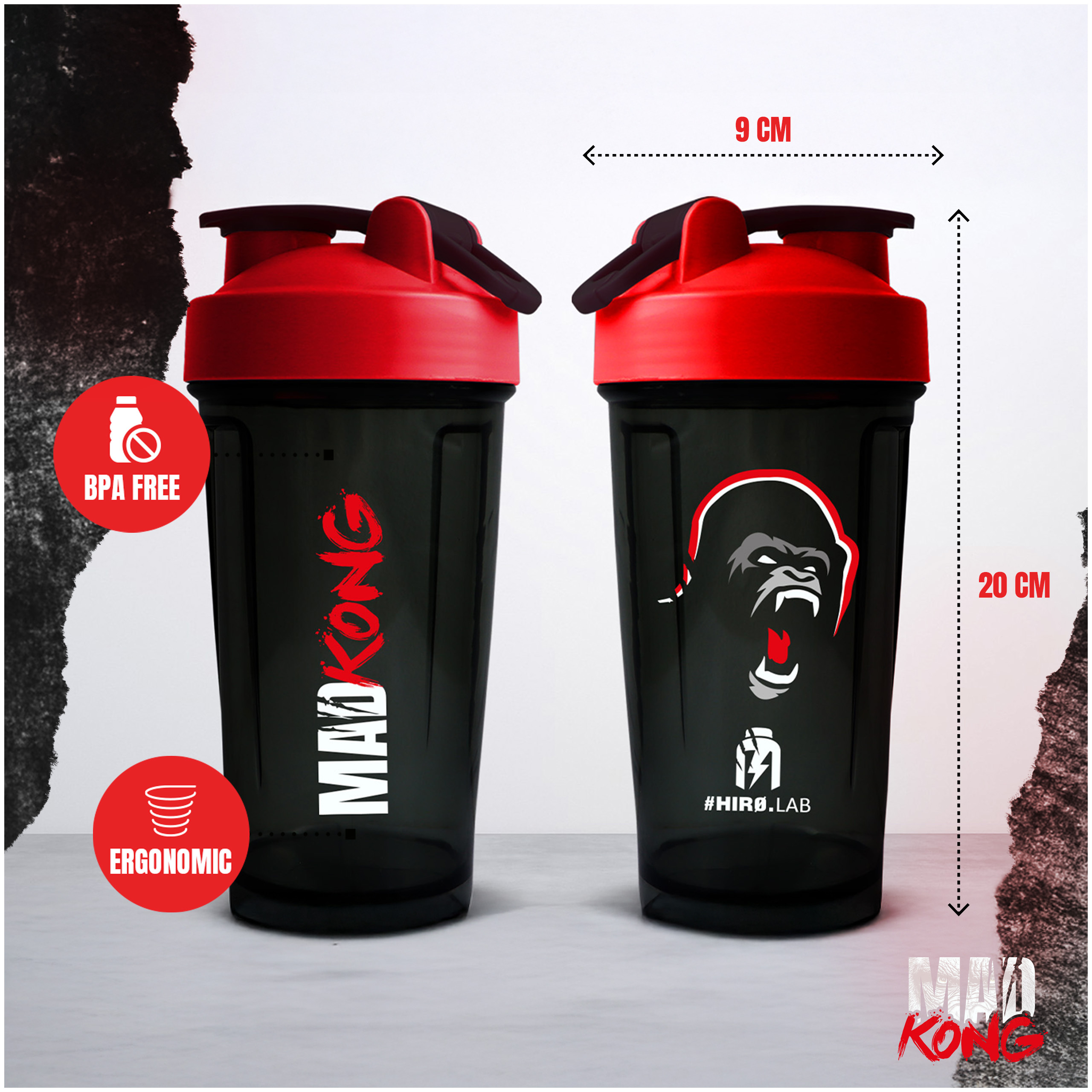 HIRO.LAB Shaker Mad Kong - 500ml
