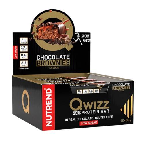 NUTREND - Riegel QWIZZ Protein Bar - 24x 60g