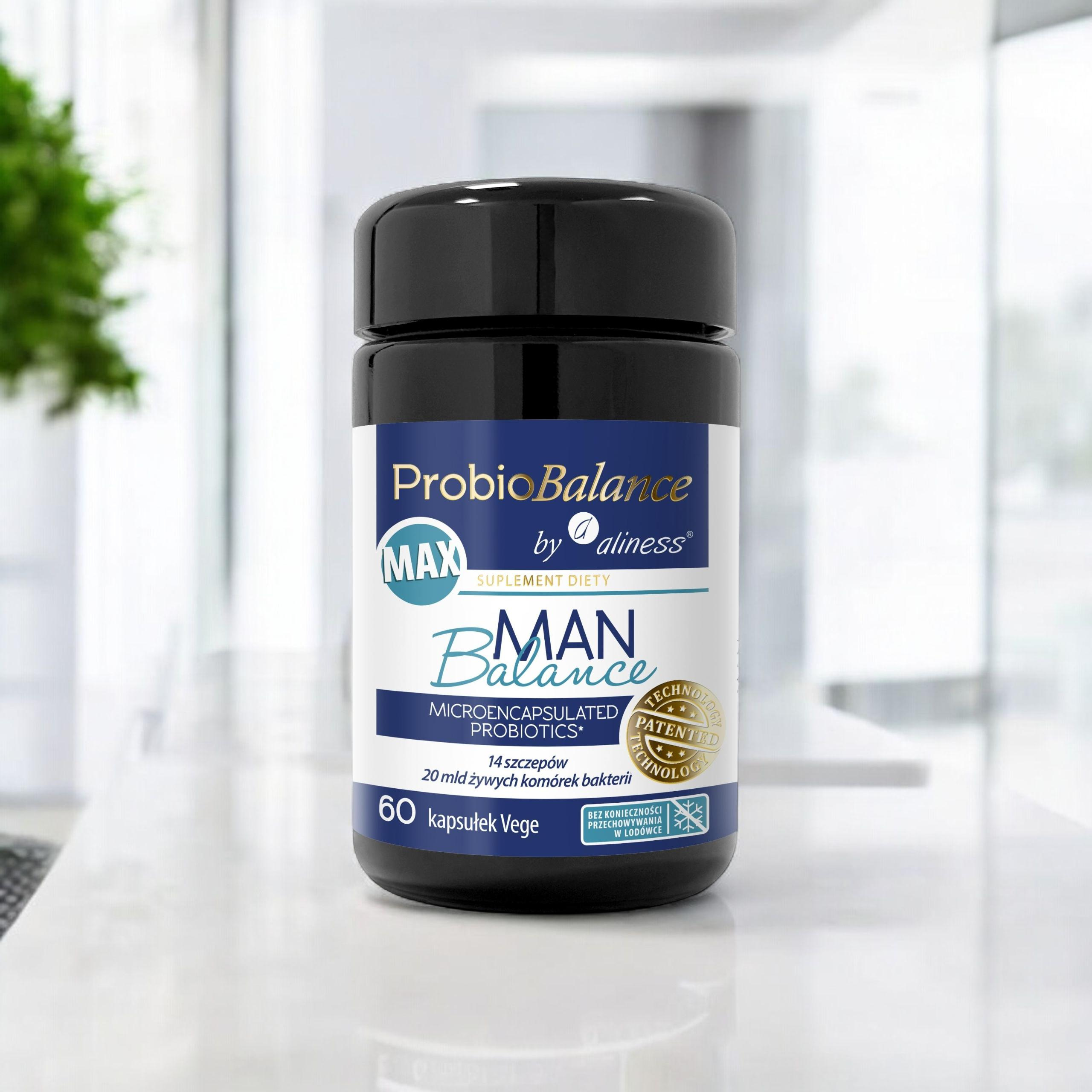 ALINESS - ProbioBalance Max Man Balance 20 Mrd. - 60vcaps.