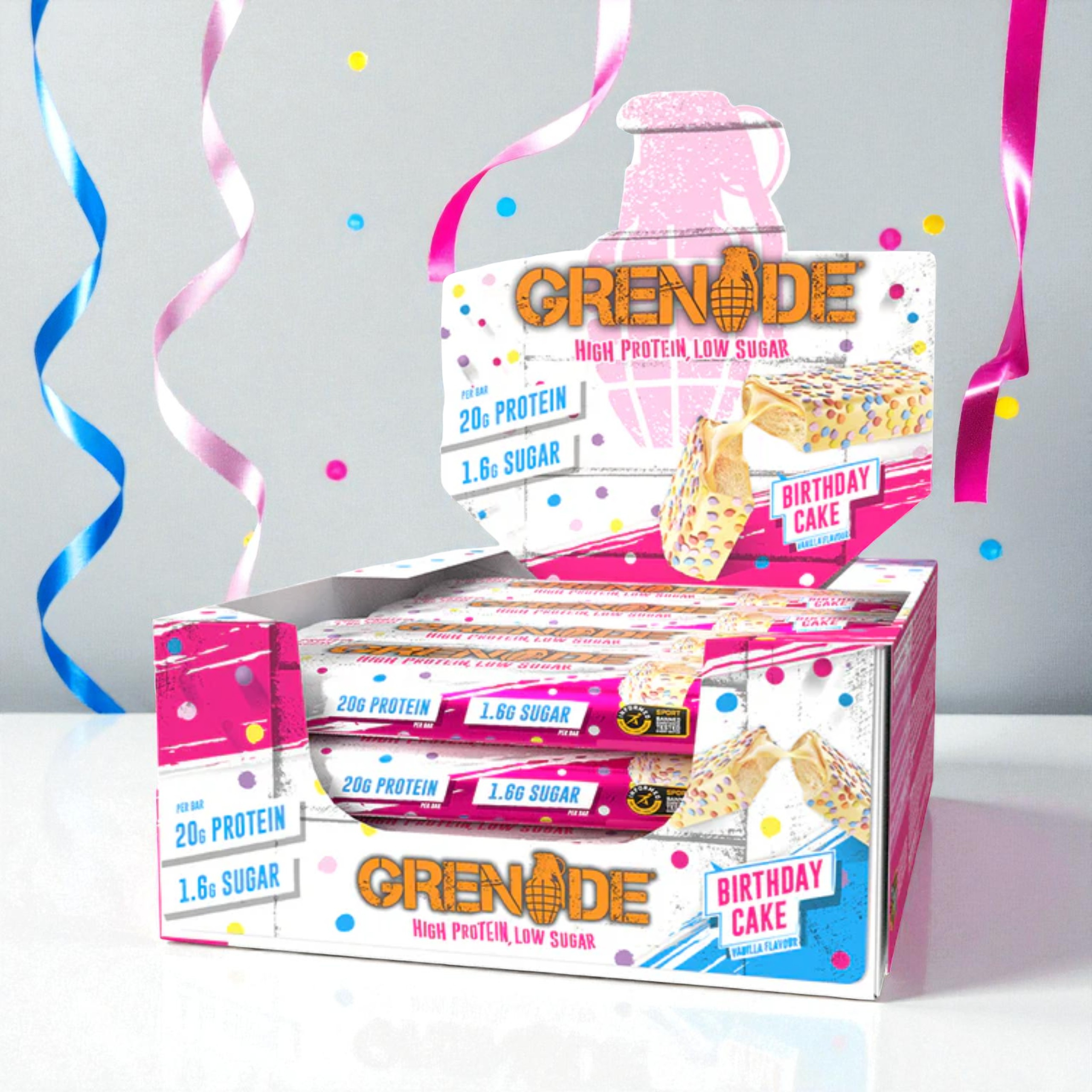 GRENADE - Proteinriegel - 12x 60g 