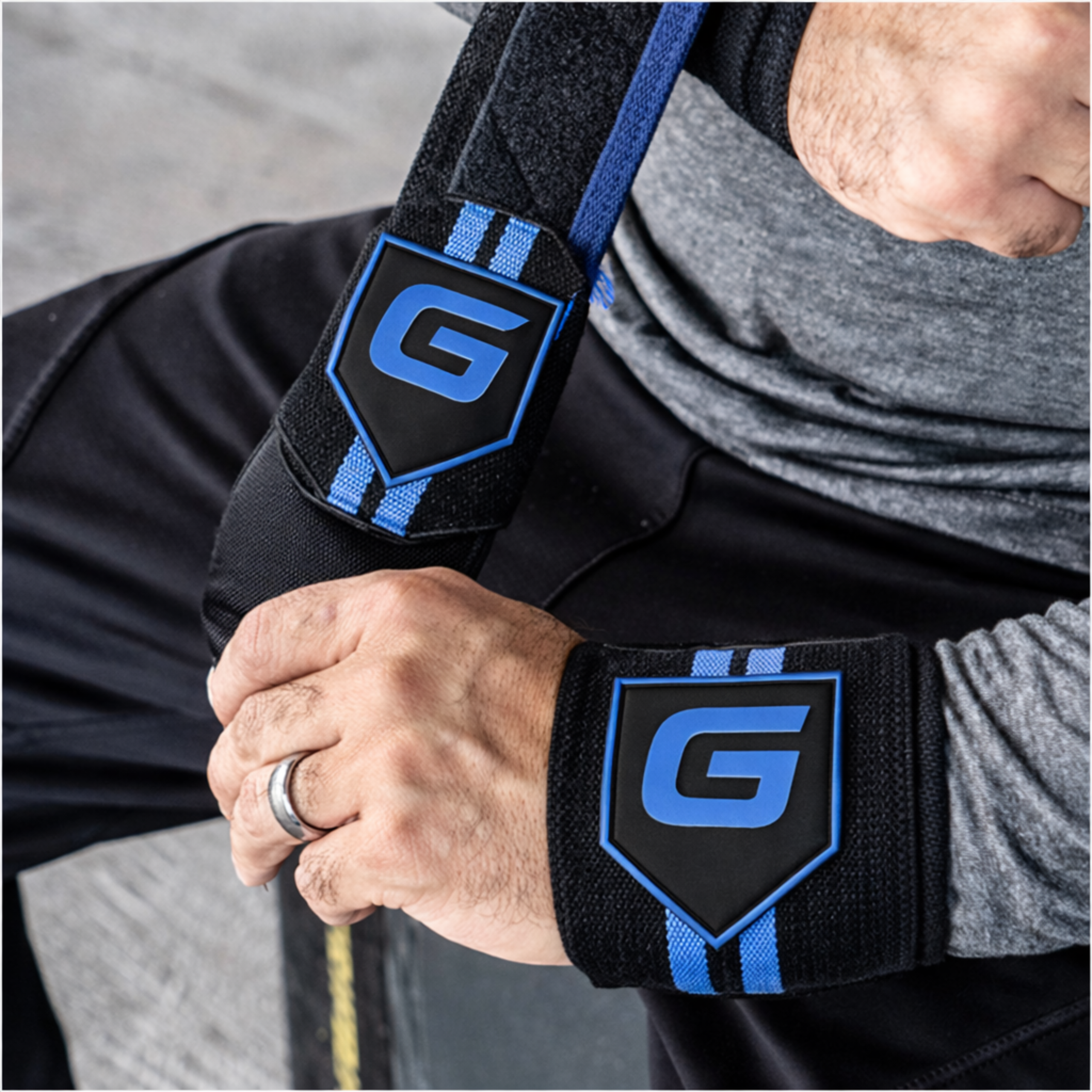 GASPARI NUTRITION Wrist Wraps - Stützbandagen für Handgelenke