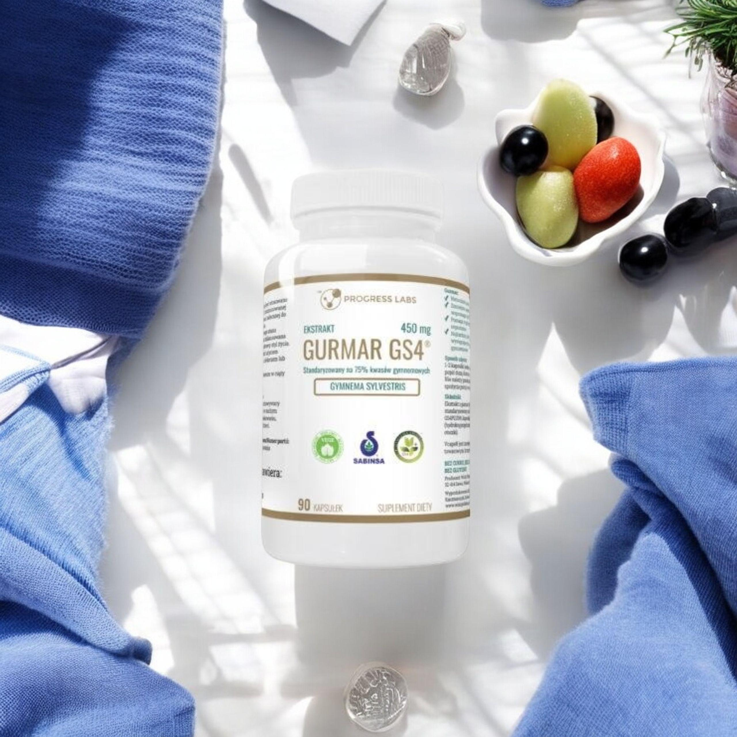 PROGRESS LABS - Gurmar GS4 - 90 Kapseln