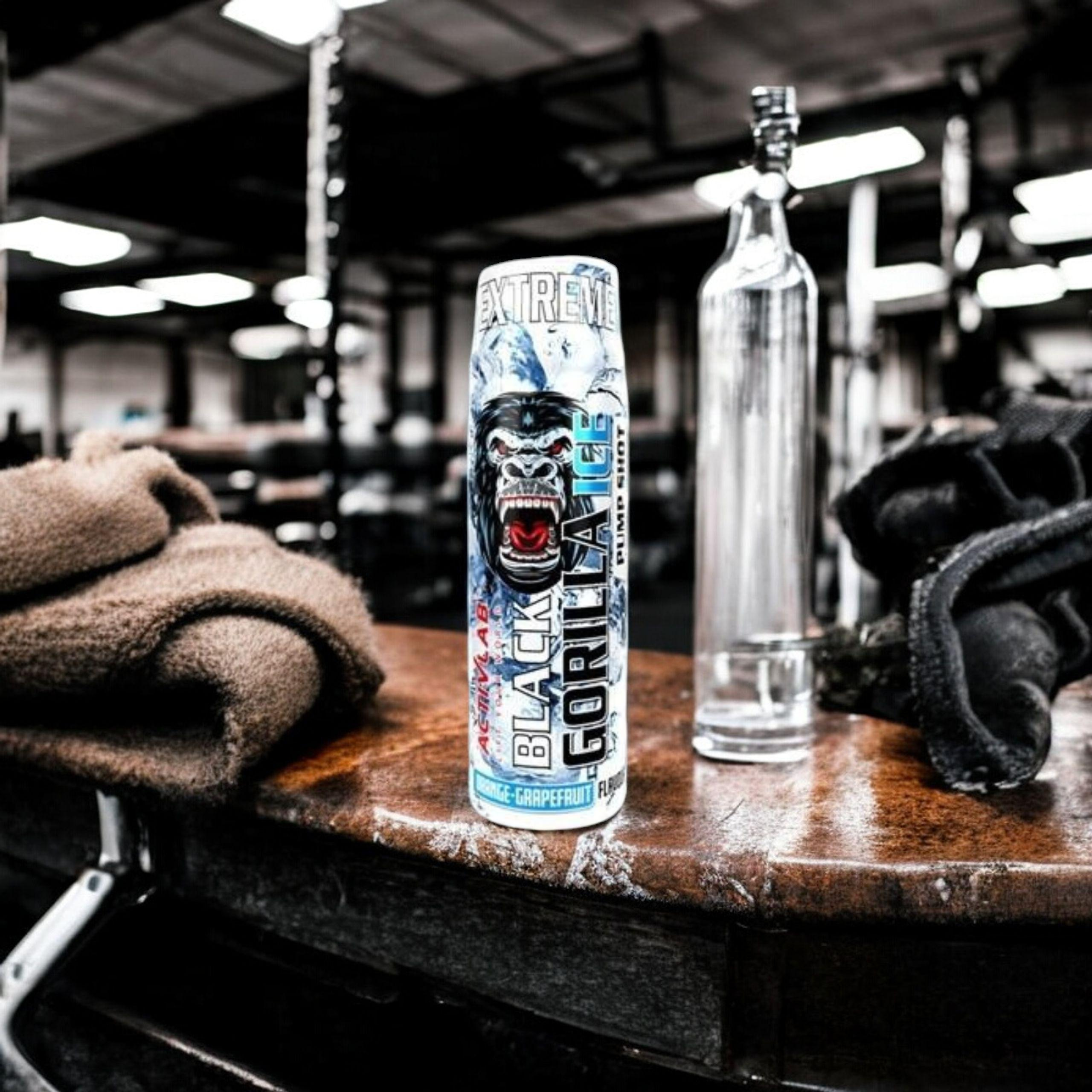 ACTIVLAB - Black Gorilla Ice Pump Shot - 80ml - Orange Grapefruit