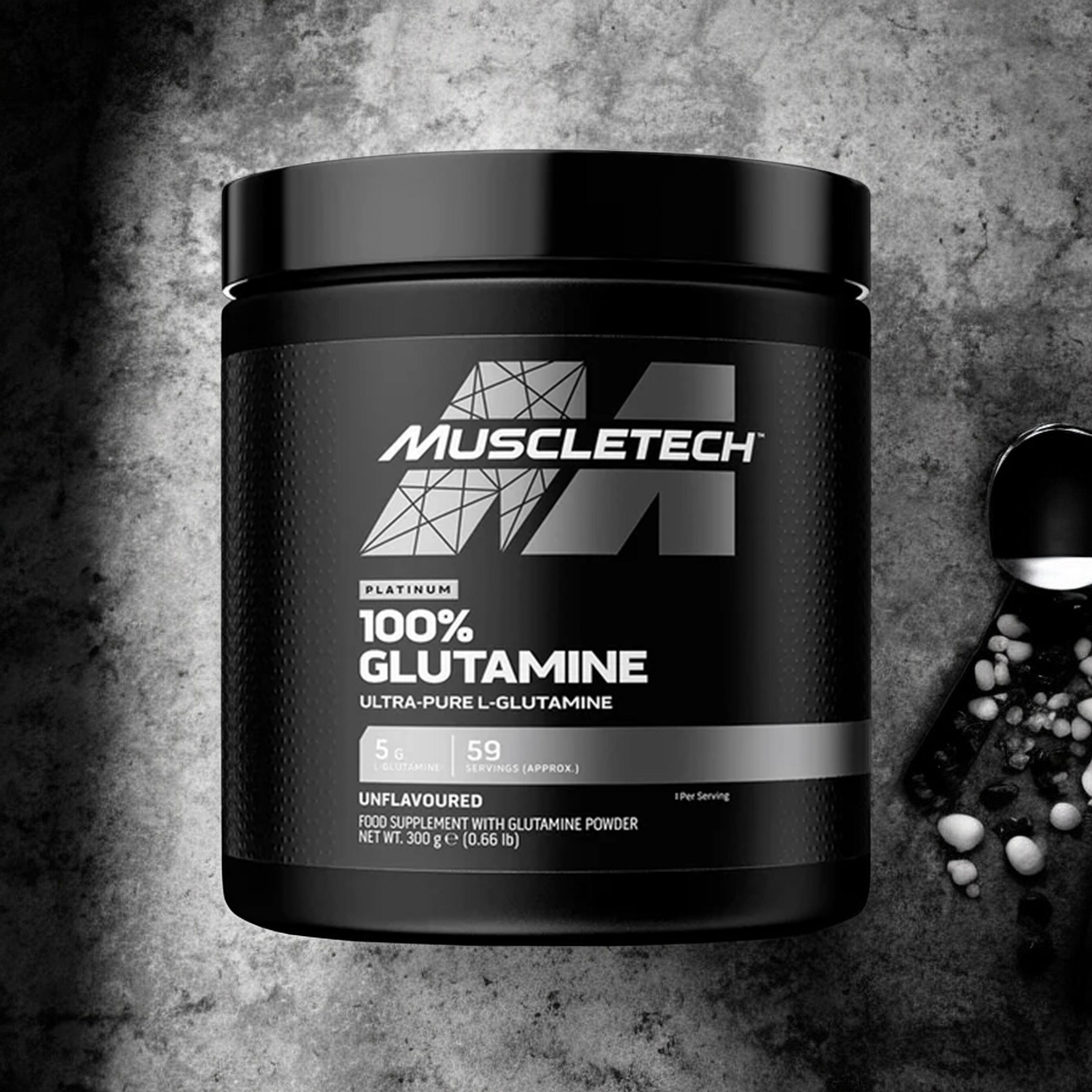 MUSCLE TECH Platinum 100% Glutamine - 300g