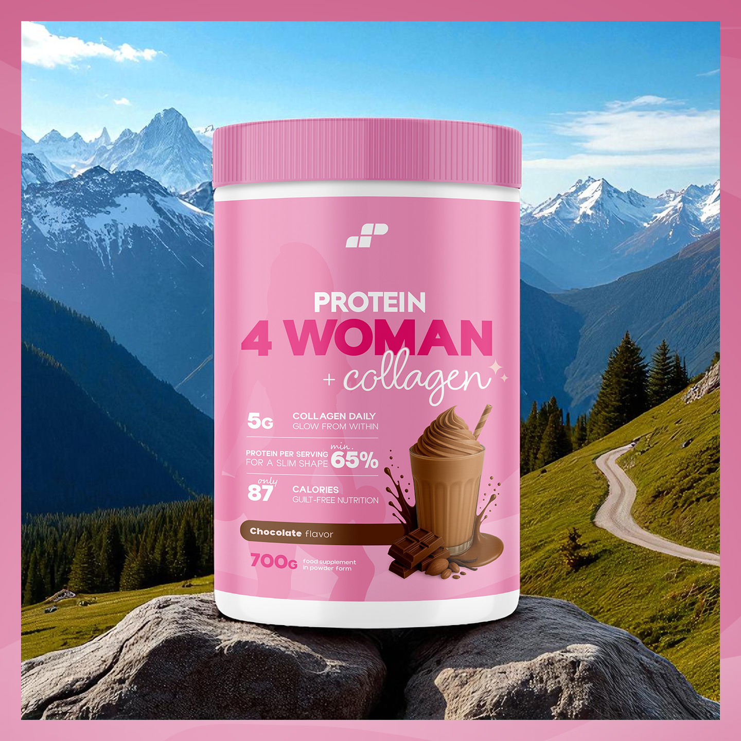 Protein 4 Woman + Collagen - 700g