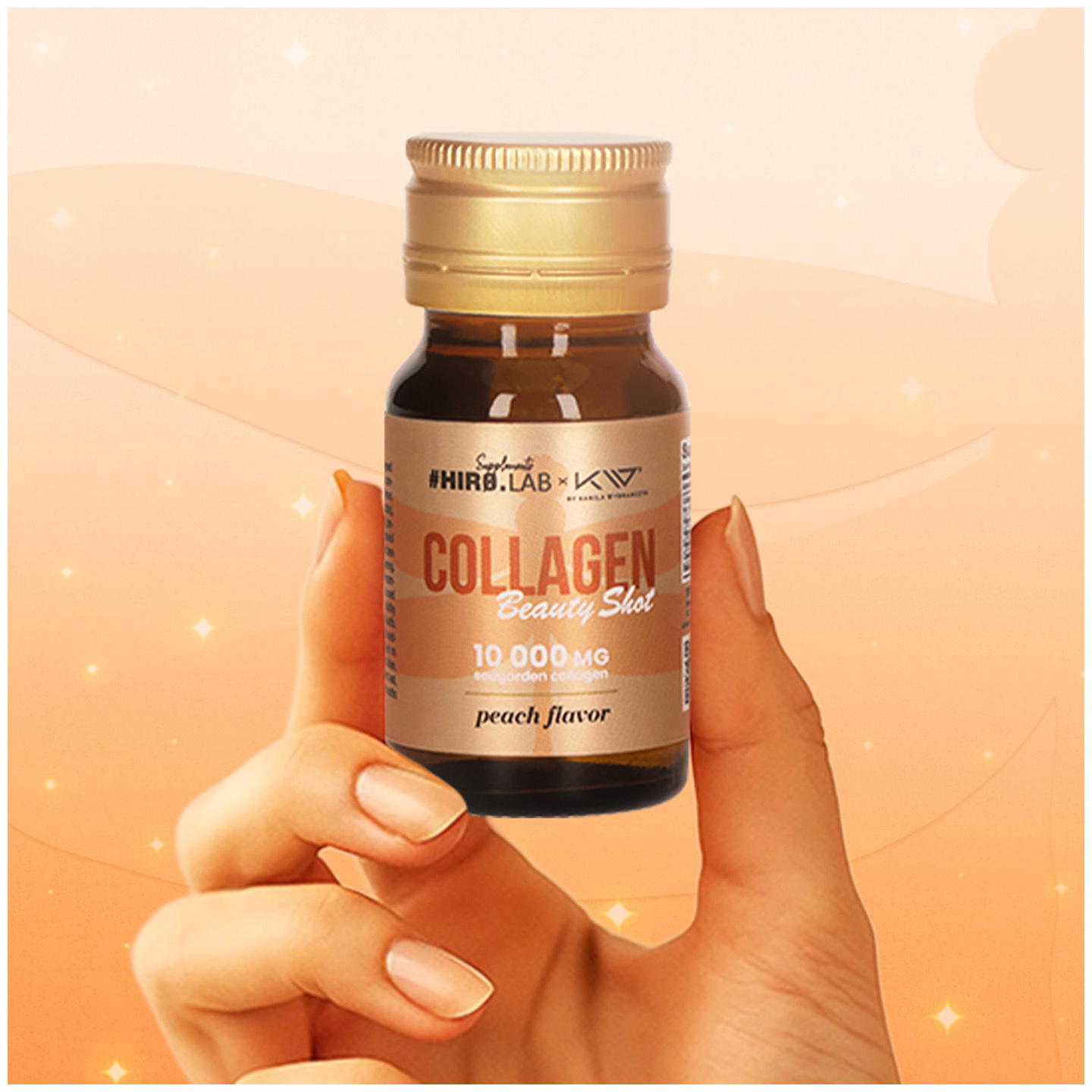 HIRO.LAB Collagen Shot – 10x 30 ml – Pfirsich