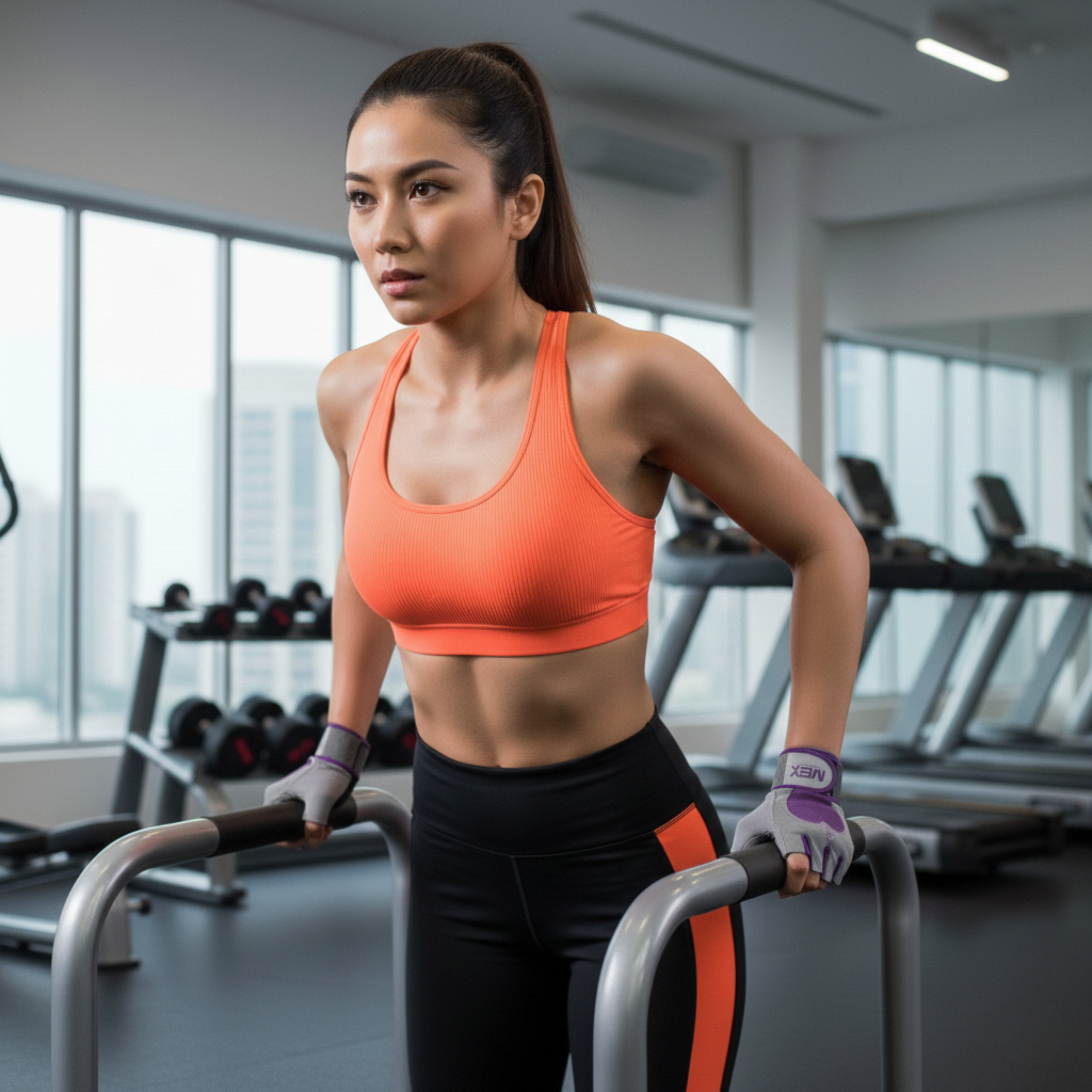 MEX NUTRITION - Luv Purple Handschuhe 