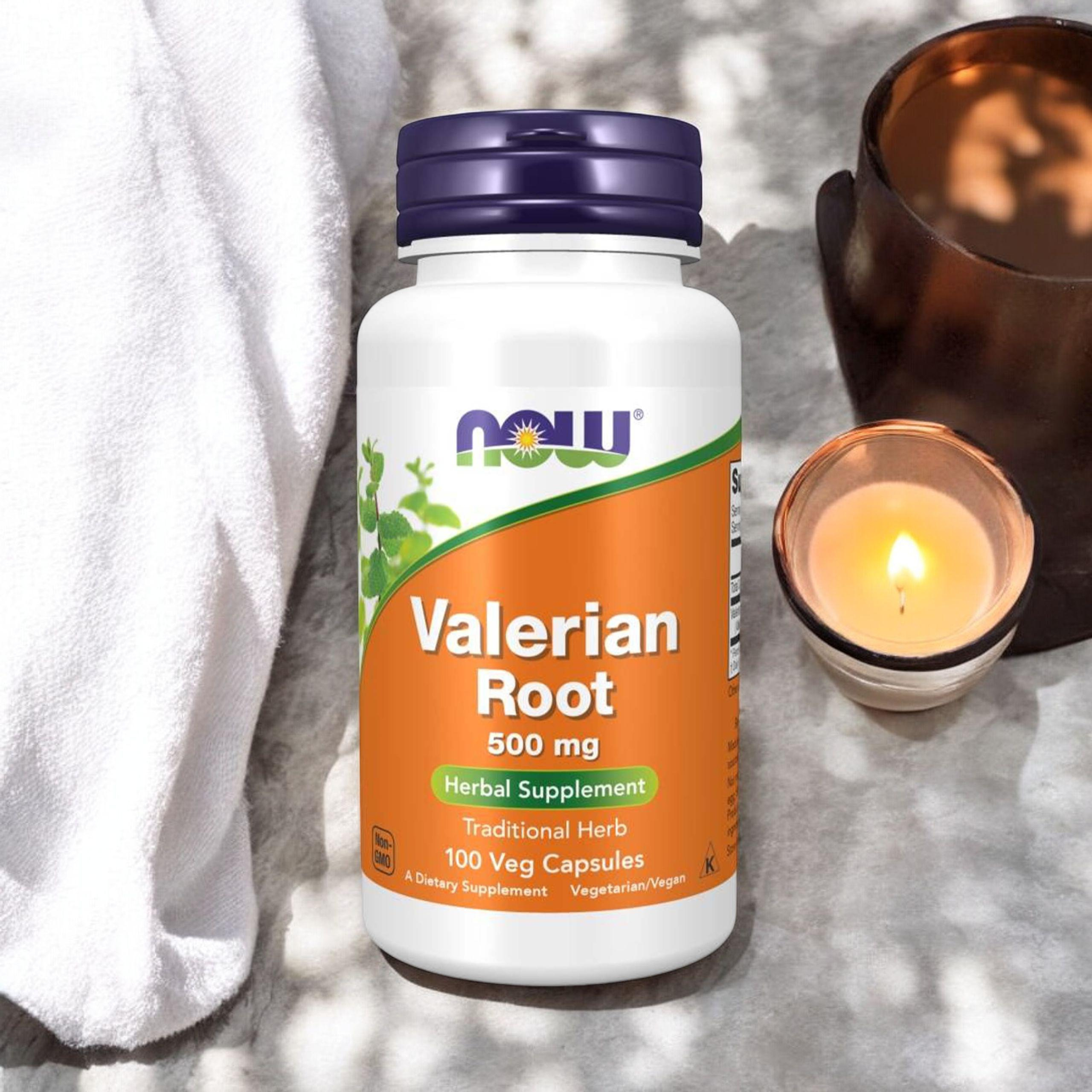 NOW Valerian Root 500mg - 100vcaps