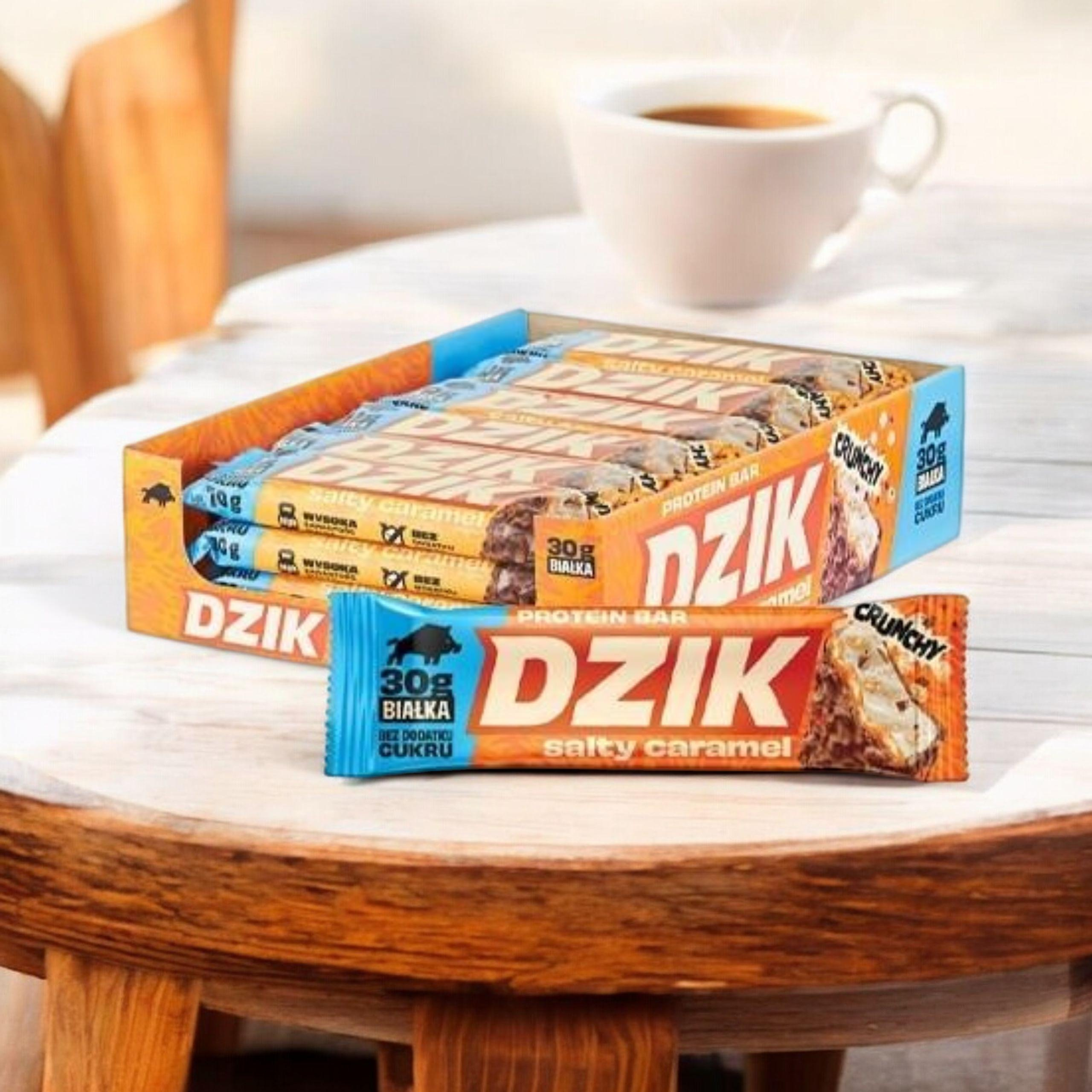DZIK - Protein Riegel Crunchy - 24x 70g